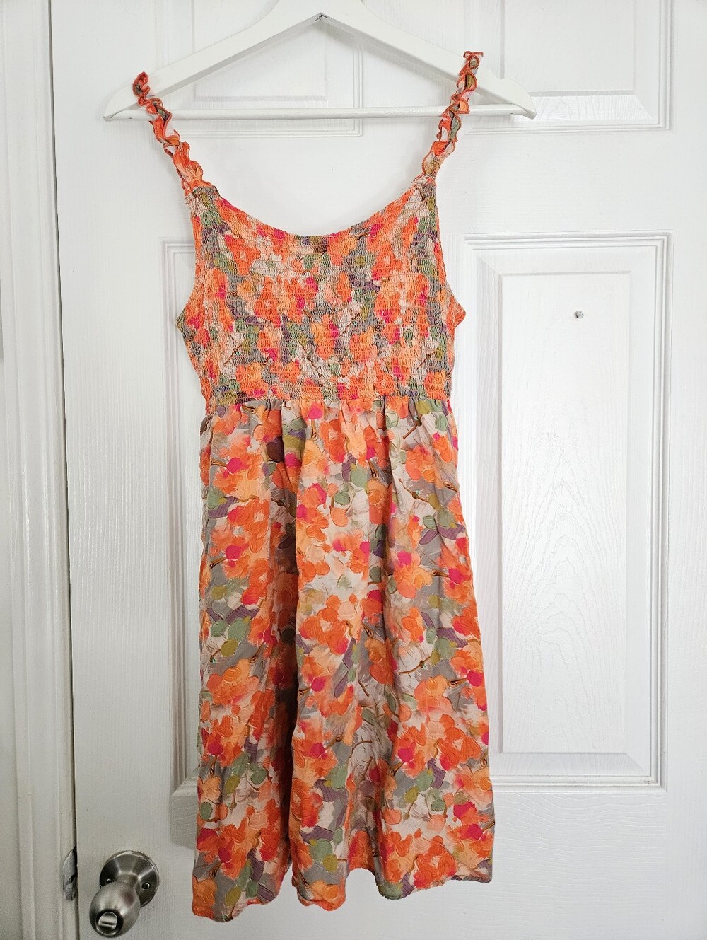 Rose Maternité 100% Rayonne, Floral Smocked Sundress - Boho